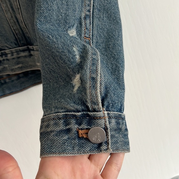 Calvin Klein Jean Jacket - Picture 4 of 5